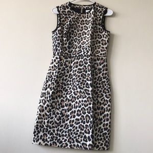 kate spade leopard print dress